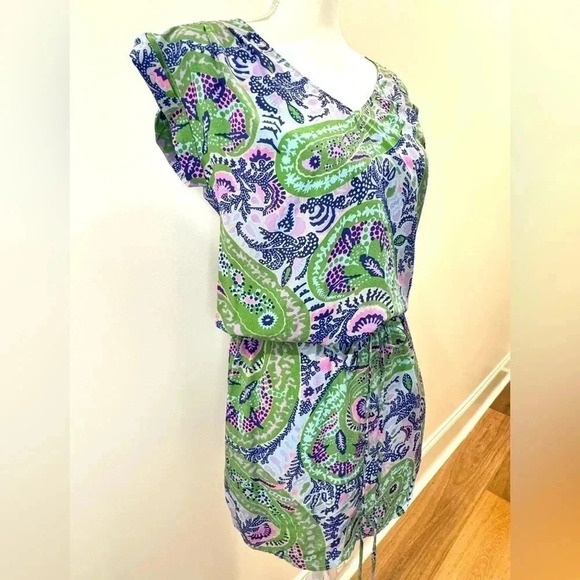 Tori Richard Alyssa Drawstring Dress - Picture 2 of 6